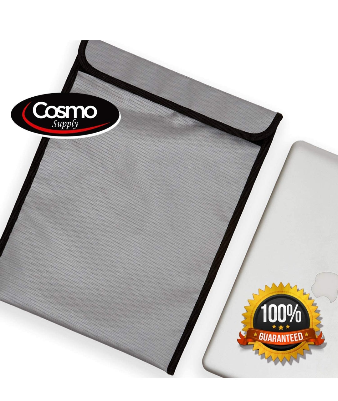 Cosmo - Fireproof Document Bags - Fireproof Bag for Cash - Fire Proof Water Proof Document Storage - Fireproof Money Bag - Waterproof Document Holder - Fireproof Document Bag - Money Pouch